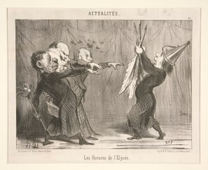 The Horaces of the av Honoré Daumier