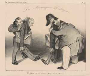 Politiske modeller av Honoré Daumier