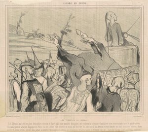 hesteveddeløp av Honoré Daumier