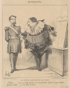 De politiske ryktene av Honoré Daumier