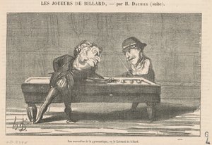 Gymnastikkens underverk... av Honoré Daumier