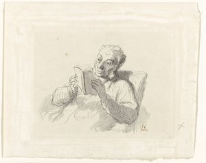leser mann av Honoré Daumier