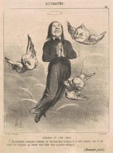 Årets legende 1850 av Honoré Daumier