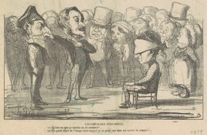 Den uforlignelige søvngjengeren av Honoré Daumier