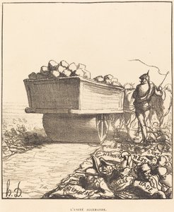 tysk enhet av Honoré Daumier