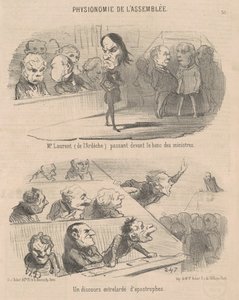 Mr. Laurent (fra Ardèche) Passerer... av Honoré Daumier