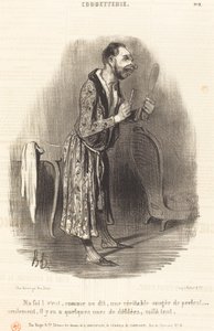 Min tro! det er som de sier... av Honoré Daumier