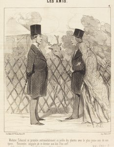 Madame Cabassol går... av Honoré Daumier