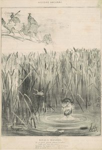 Marius fra Minturnes av Honoré Daumier