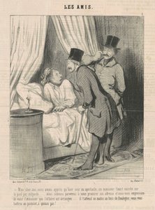 Min kjære venn, vi lærte... av Honoré Daumier