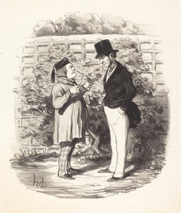 Sir, i tjue år har jeg forfulgt foreningen av... av Honoré Daumier