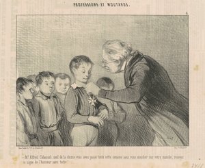 Herr Alfred Cabassol ... motta dette ærestegn ... av Honoré Daumier