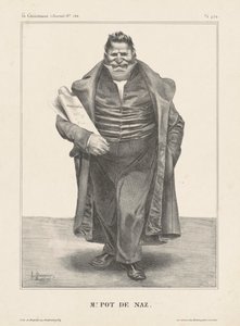 Mr Pot de Noz. av Honoré Daumier