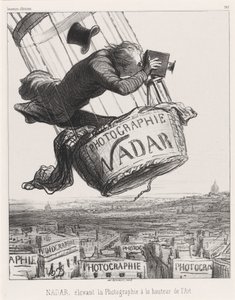 Nadar løfter fotografi til høyden av kunst av Honoré Daumier