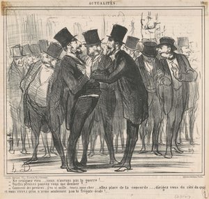 Frykt ingenting ... av Honoré Daumier