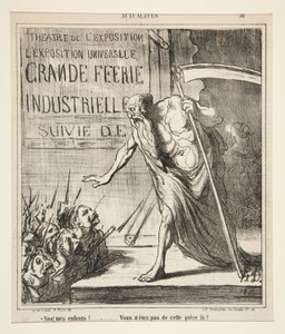 Nei! mine barn! av Honoré Daumier