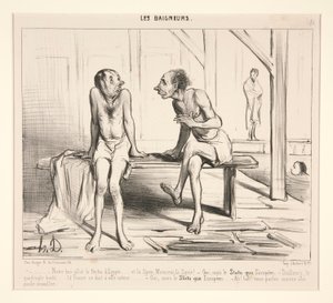 Vår gode allierte Pacha d av Honoré Daumier