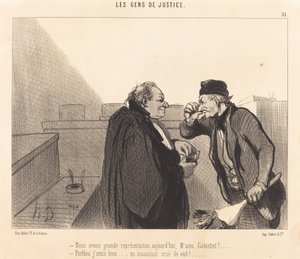 Vi har stor representasjon i dag av Honoré Daumier