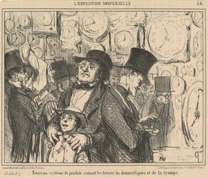 Nytt pendelsystem... av Honoré Daumier