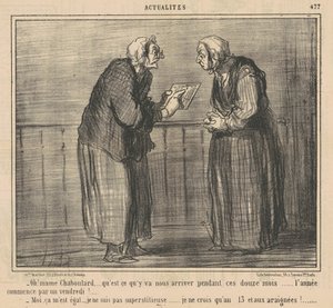 Åh! Mamechaboulard... hva skal... skje... av Honoré Daumier