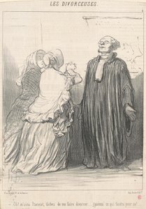 Åh! Herr advokaten, prøv å... av Honoré Daumier