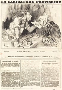 Vi lukter varene... før vi mekaniserer dem!... av Honoré Daumier