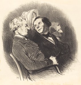 Vi rapporterer til aksjonærene av Honoré Daumier