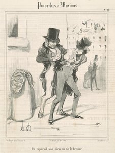Vi tar tilbake eiendommen vår eller finner den av Honoré Daumier