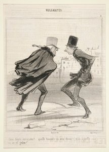 Elleve grader Celsius! av Honoré Daumier