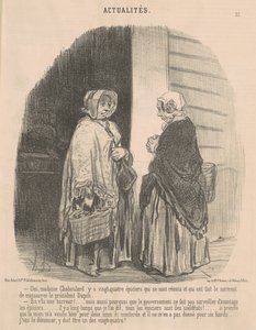 Ja, fru Chaboulard... av Honoré Daumier