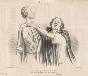 Ja! Siden jeg finner en så trofast venn... av Honoré Daumier