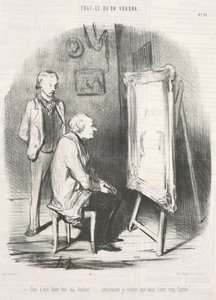 Ja det er det, min avdøde kone! ... av Honoré Daumier