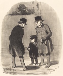 Ja, Mr. Chapuzot... av Honoré Daumier