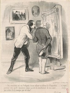 Ja... de hadde indigniteten til å nekte meg dette maleriet... av Honoré Daumier