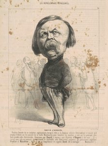PJ David D'Angers av Honoré Daumier