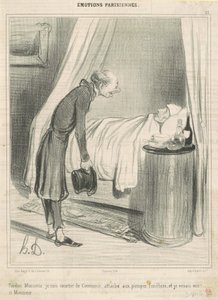 Beklager...jeg er en handelsmegler... av Honoré Daumier