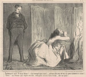 Tilgi meg, herregud! ... av Honoré Daumier