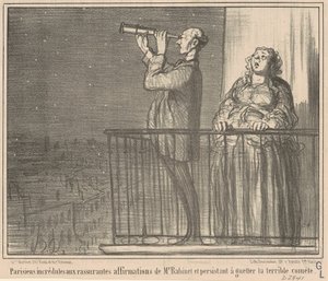 Utrolige parisere... av Honoré Daumier