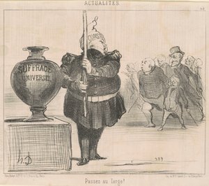 Gå bredt! av Honoré Daumier