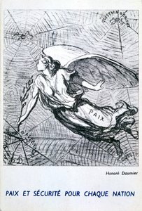 Fred og sikkerhet for hver nasjon av Honoré Daumier