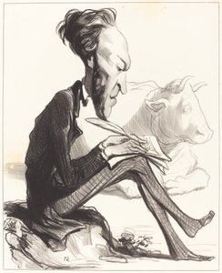 Ph. Auguste Demesmay av Honoré Daumier
