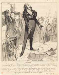 Pietatea de ramură norvegiană av Honoré Daumier