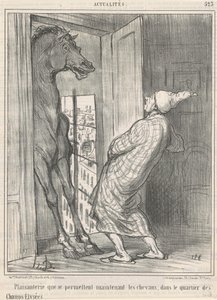 Spøk som tillater hverandre... av Honoré Daumier
