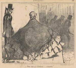 Mer enn den ballen... Unnskyld! ... av Honoré Daumier