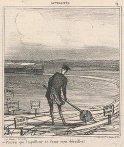 Så lenge bryteren ikke sporer av noe! av Honoré Daumier
