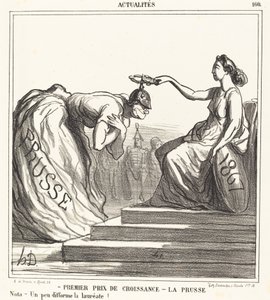 Førstepris for vekst - Preussen av Honoré Daumier