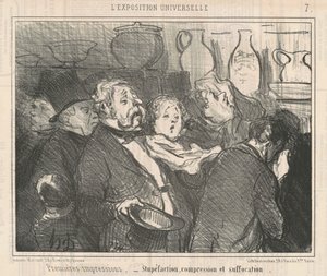 Førsteinntrykk ... forbløffelse ... av Honoré Daumier