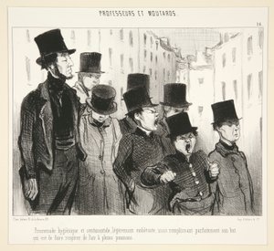 Promenade hygi av Honoré Daumier
