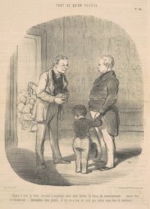 Når det gjelder meg, vil jeg bruke ... resonnementets kraft av Honoré Daumier