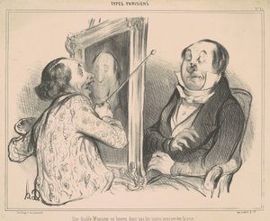 Hva i helvete sir ikke beveger seg... av Honoré Daumier